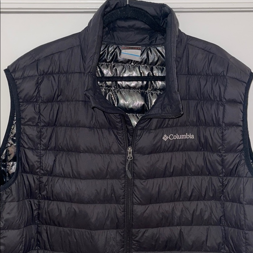 Columbia black vest 3X turbodown Omni heat